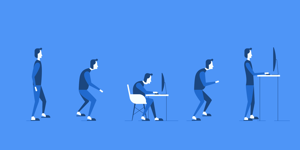 Illustration: Switching to a Standing Desk
