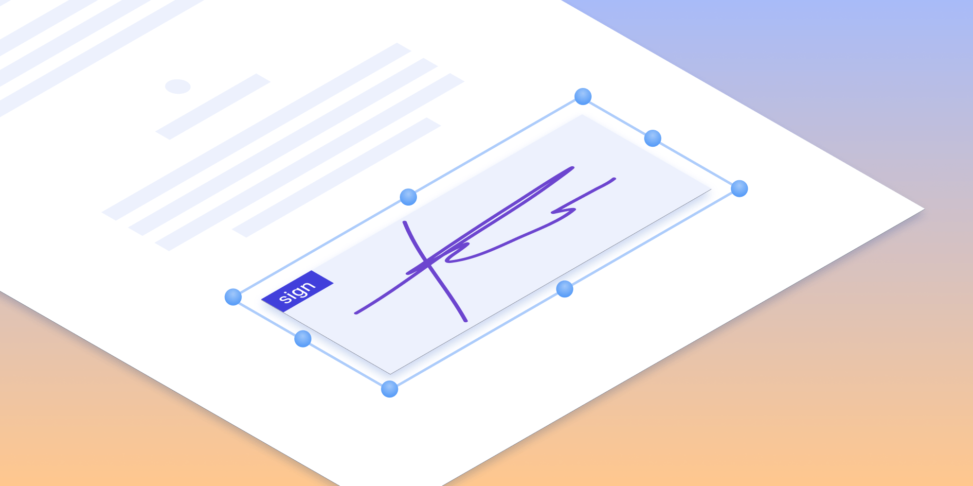 Illustration: Creating a PDF Form with Signature Form Fields