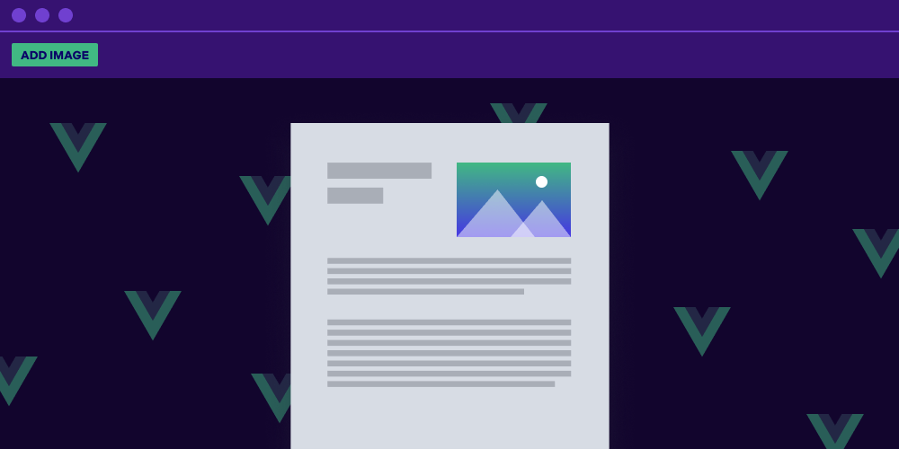 Illustration: How to Upload an Image and Insert It as an Annotation with Vue.js