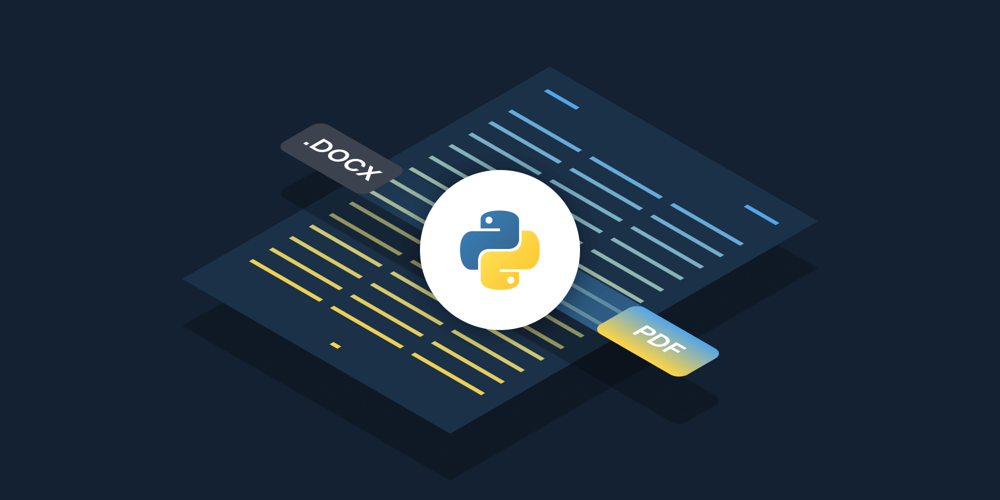Illustration: How to Convert DOCX to PDF Using Python