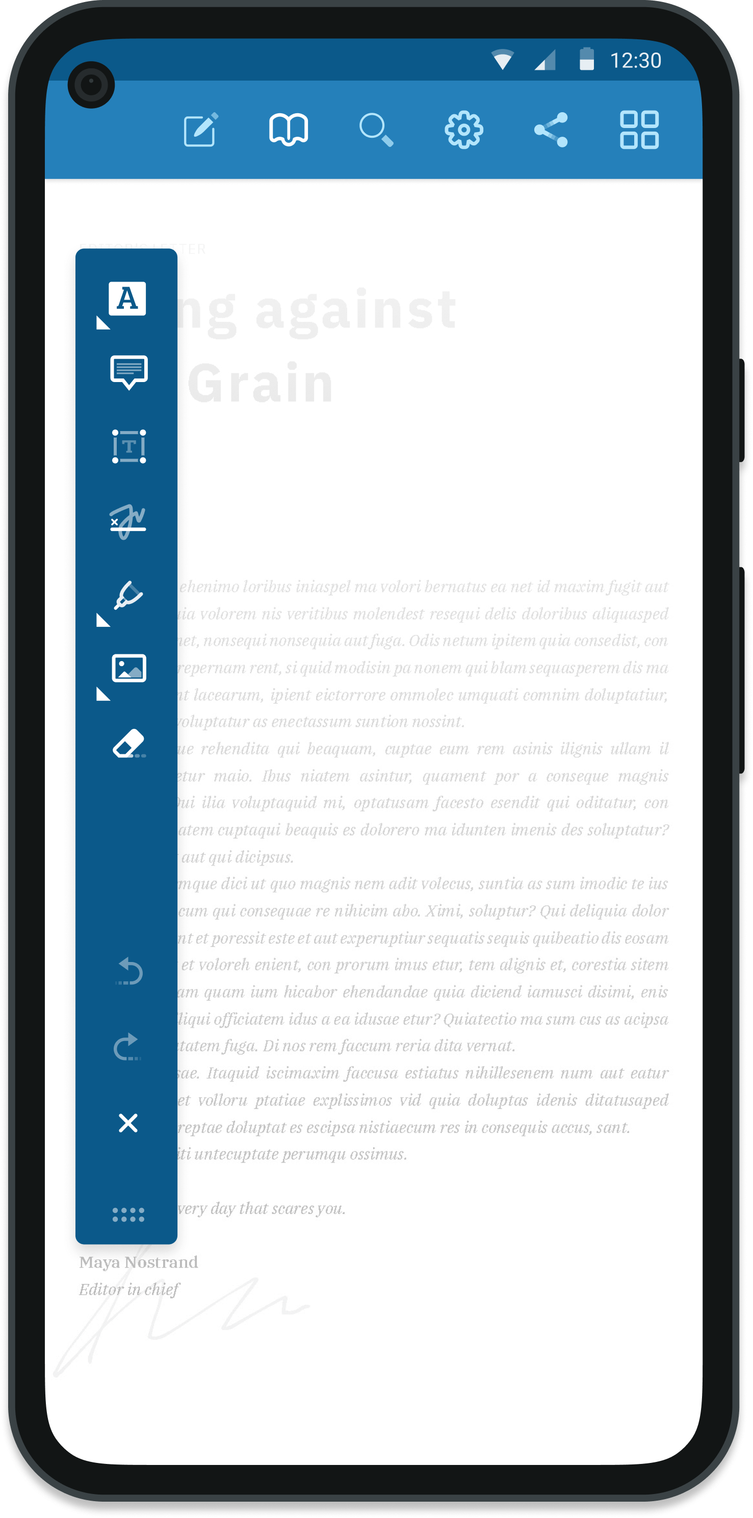 Android PDF Viewer Library Themes