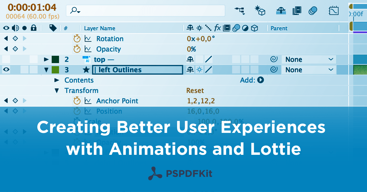 Creating Better User Experiences with Animations and Lottie | PSPDFKit