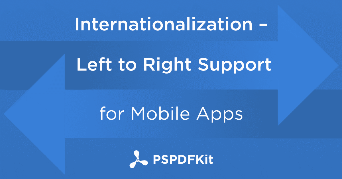 Illustration: Internationalization - Right to Left Support for Mobile Apps