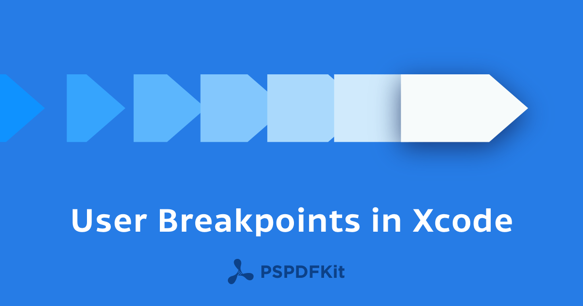 Illustration: User Breakpoints in Xcode