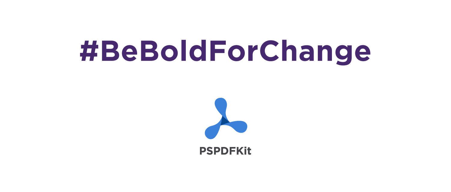 Be Bold For Change!