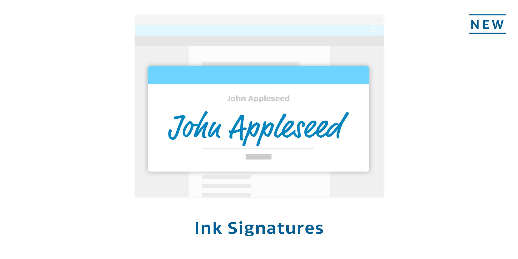 Ink Signatures