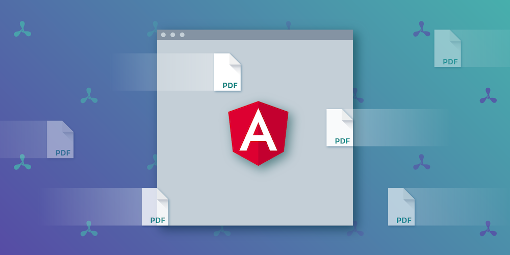 Illustration: Open PDFs in an Angular App with PSPDFKit