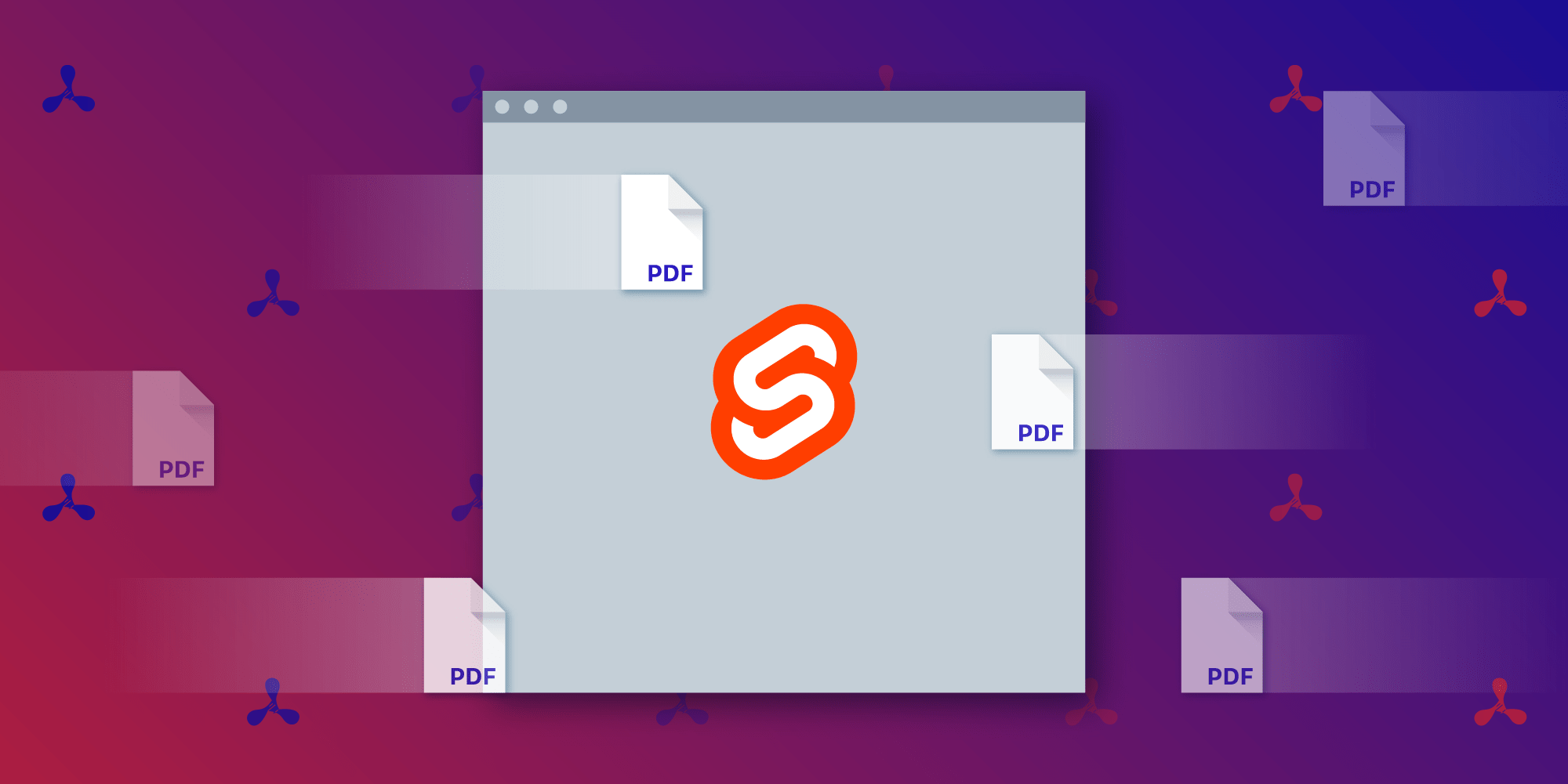 Illustration: Open PDFs in a Svelte App with PSPDFKit