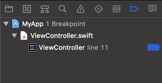 Xcode Breakpoints