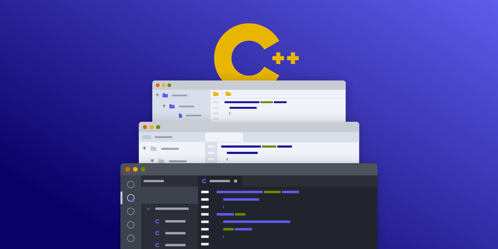 Illustration: IDEs and Text Editors for Writing C++ Code on a Large Scale