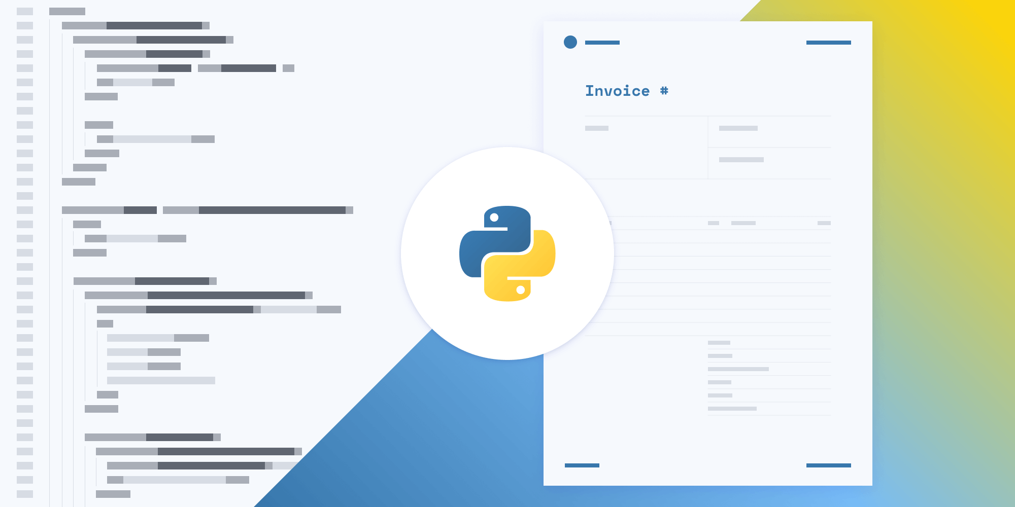 Illustration: How to Generate PDF Invoices from HTML in Python