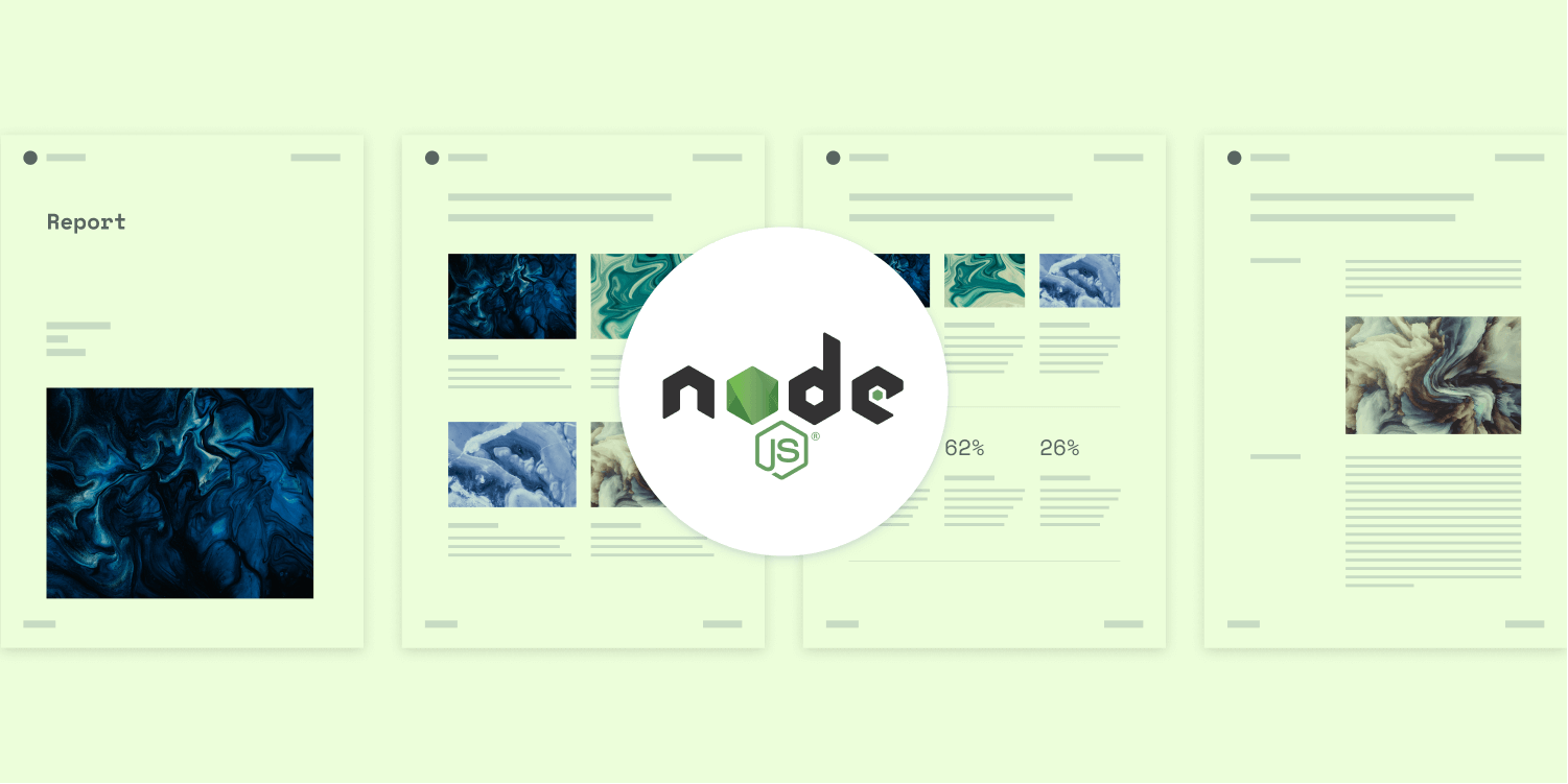 Illustration: How to Generate PDF Reports from HTML in Node.js