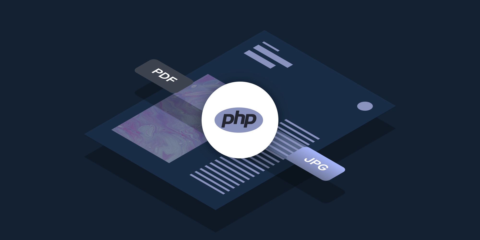 Illustration: How to Convert PDF to JPG Using PHP