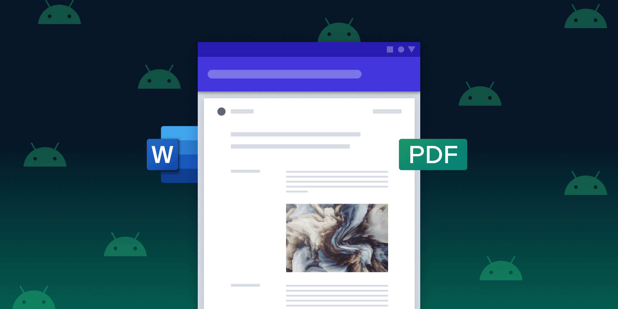 How To Convert A Word Document To PDF On Android PSPDFKit