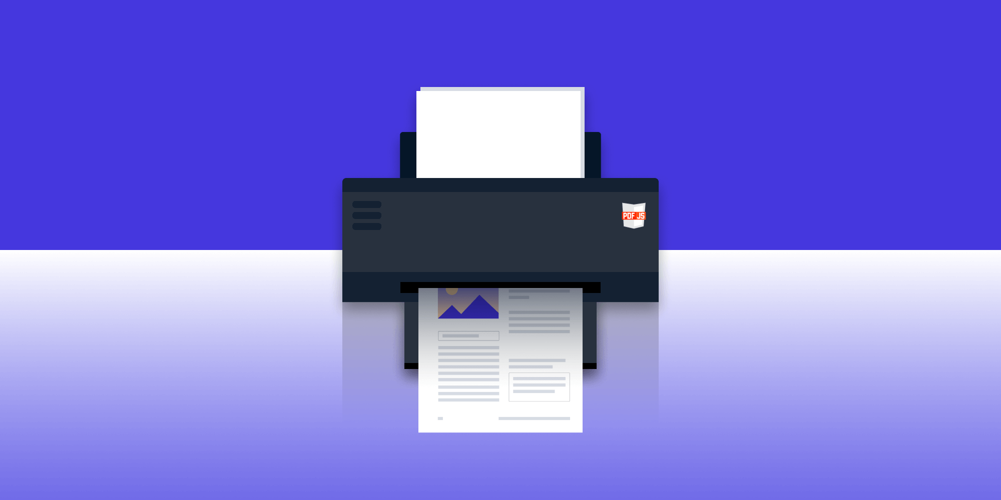 Illustration: How to Print PDFs Using PDF.js