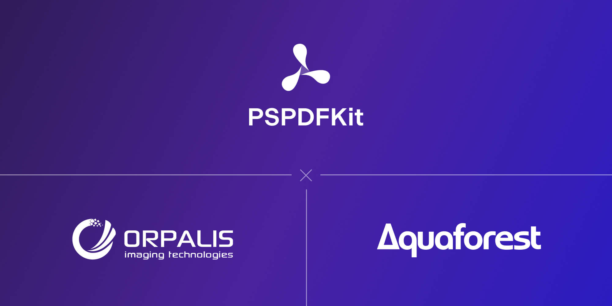 Illustration: PSPDFKit Extends Document Technology Platform with Strategic Acquisitions of ORPALIS and Aquaforest