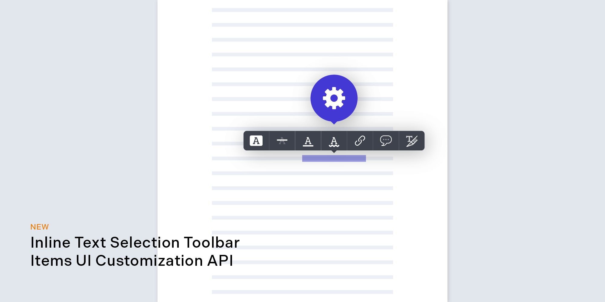 Inline Toolbar