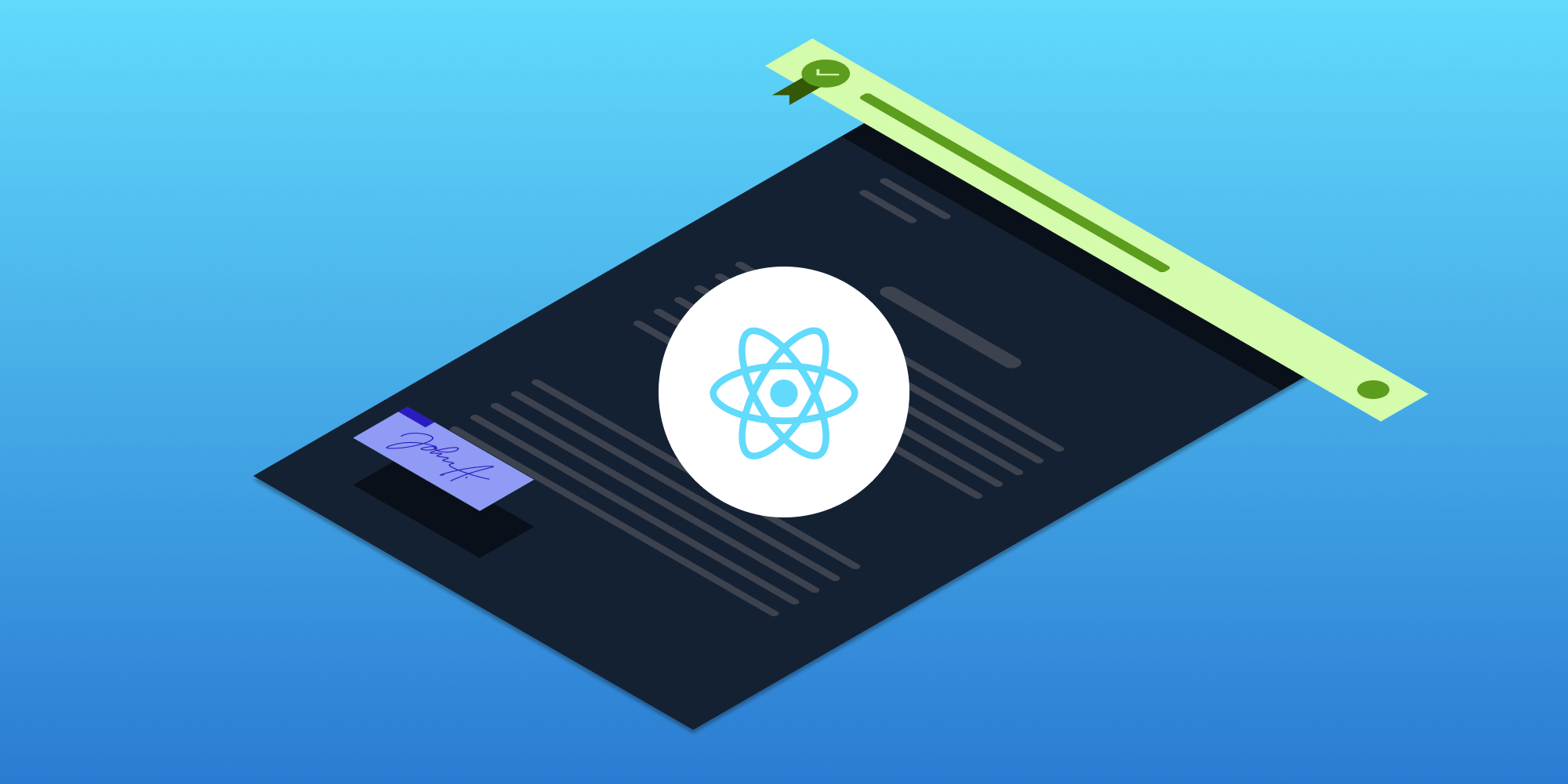 Illustration: How to Add Digital Signatures to PDFs Using React