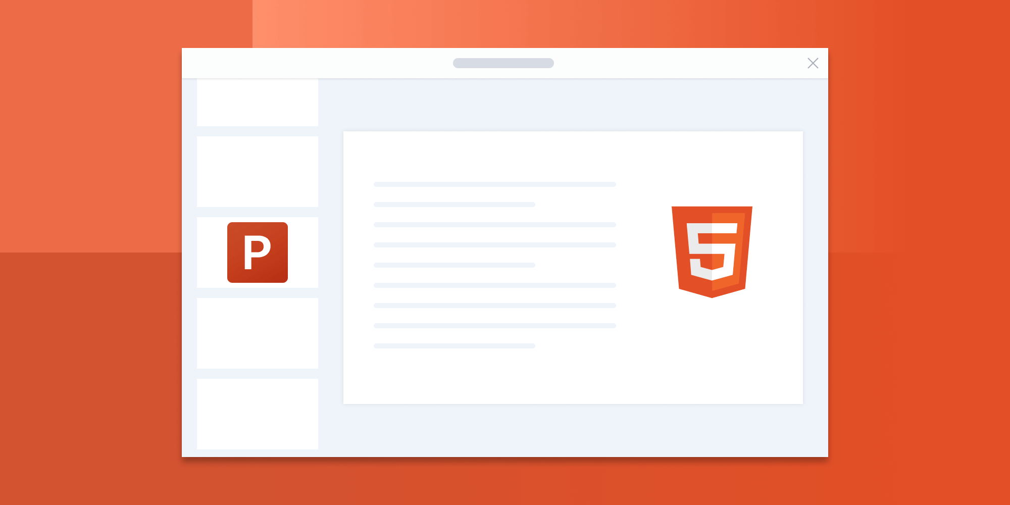 Illustration: How to Build an HTML5 PowerPoint (PPT and PPTX) Viewer