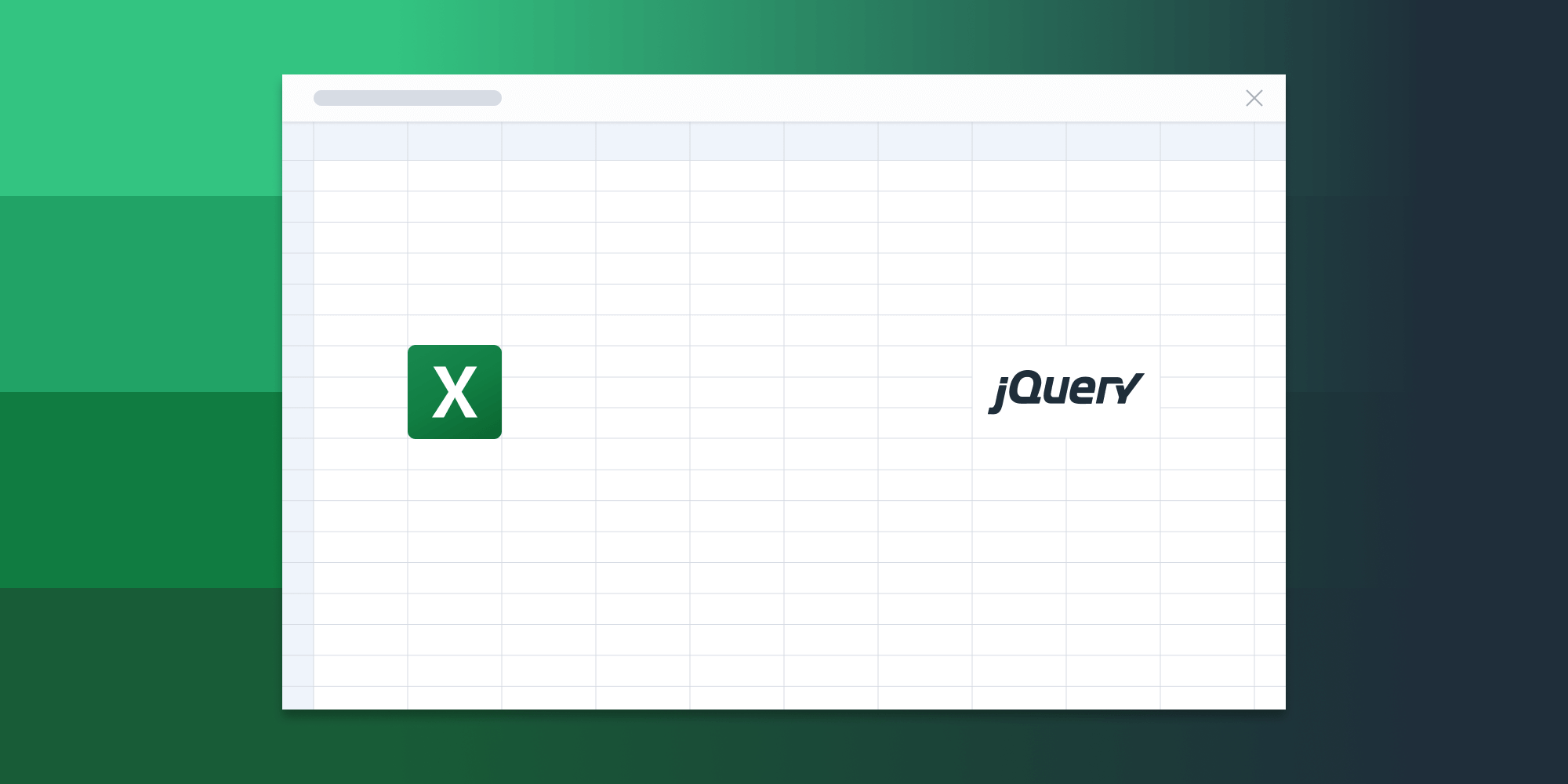 Illustration: How to Build a jQuery Excel (XLS and XLSX) Viewer