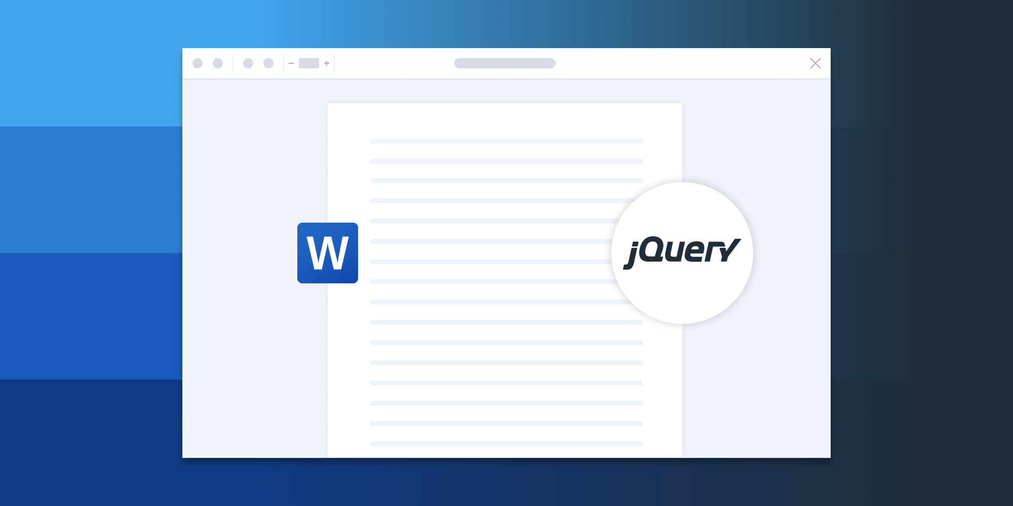 Illustration: How to Build a jQuery Word (DOC and DOCX) Viewer
