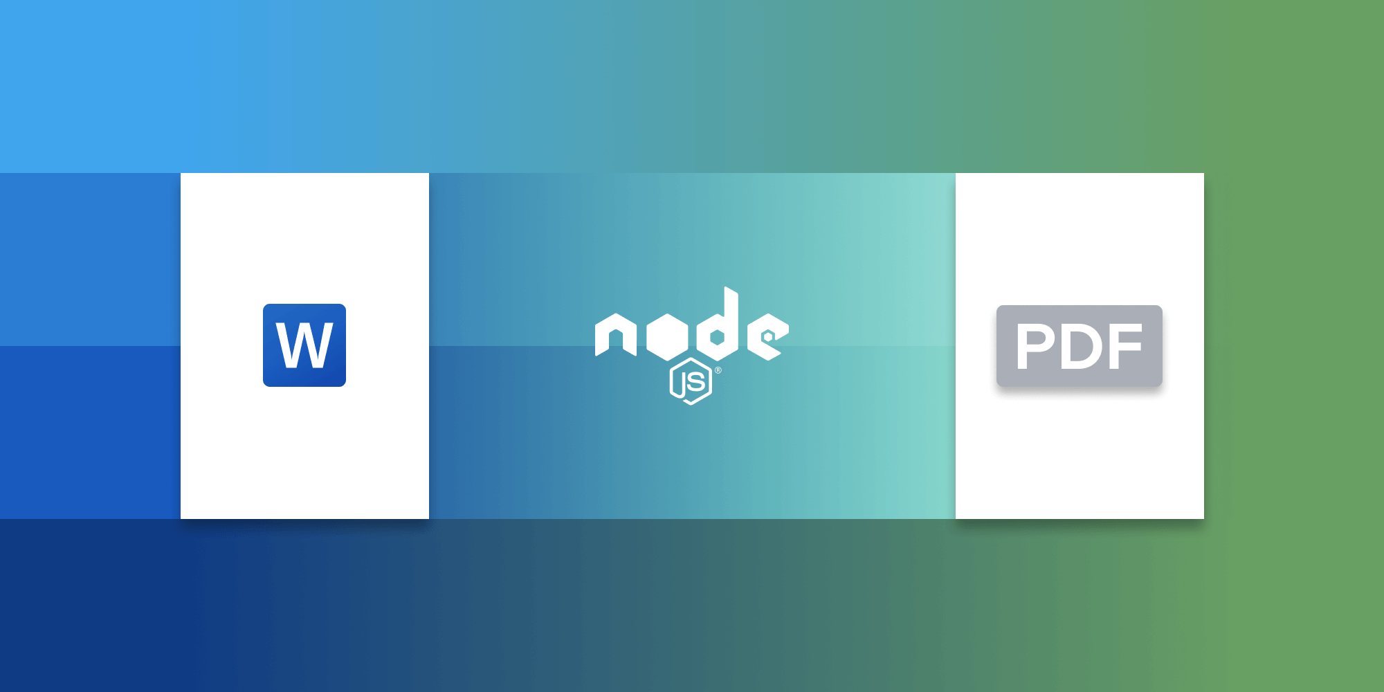 Illustration: How to Convert Word (DOC/DOCX) to PDF Using Node.js