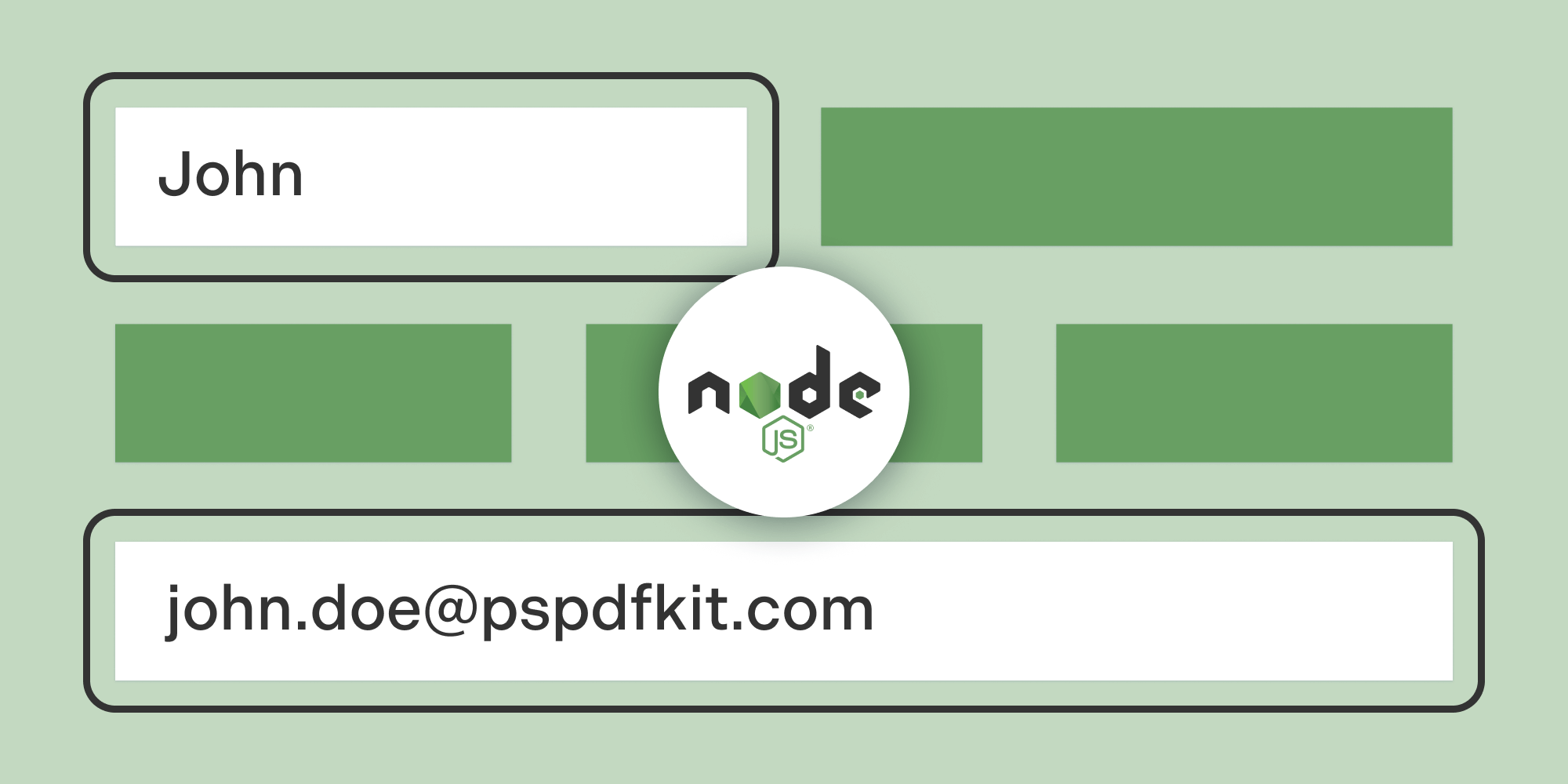 Illustration: How to Fill PDF Forms in Node.js