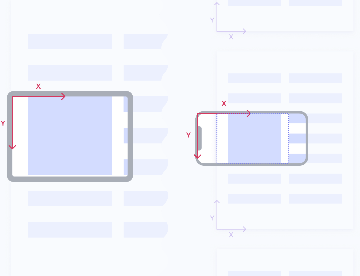 Aspect-fit scaling to a wider display.