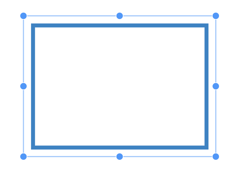 Rectangle shape annotations