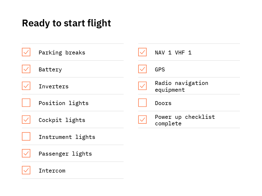 part 107 preflight checklist
