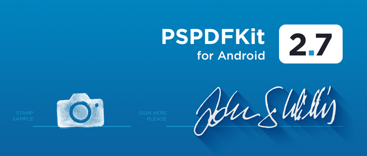 Illustration: PSPDFKit 2.7 for Android