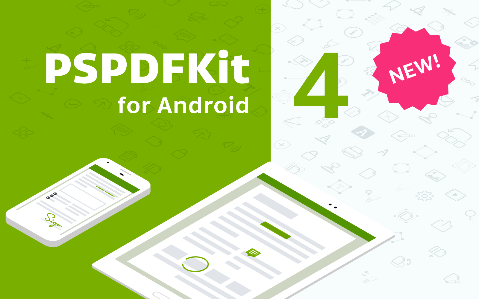 Illustration: PSPDFKit 4.0 for Android